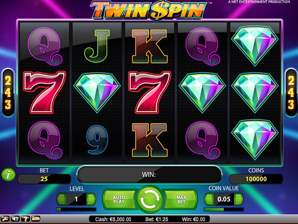 Twin Spin slots online