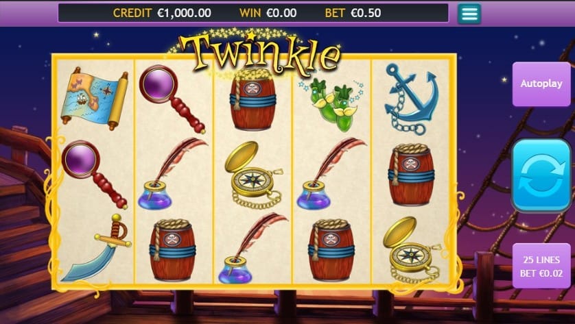 Twinkle Jackpot Mega Reel