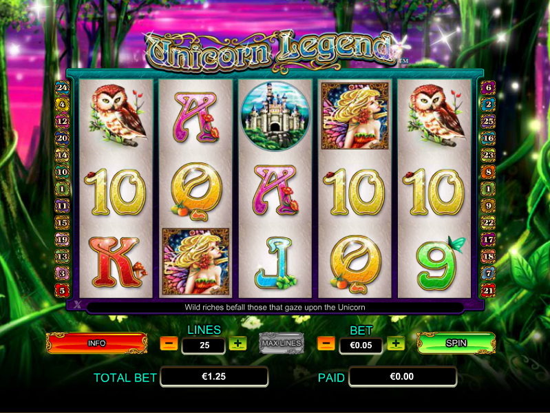 Unicorn Legend slots