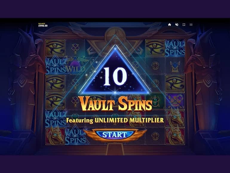 Vault of Anubis Slot Free Spins