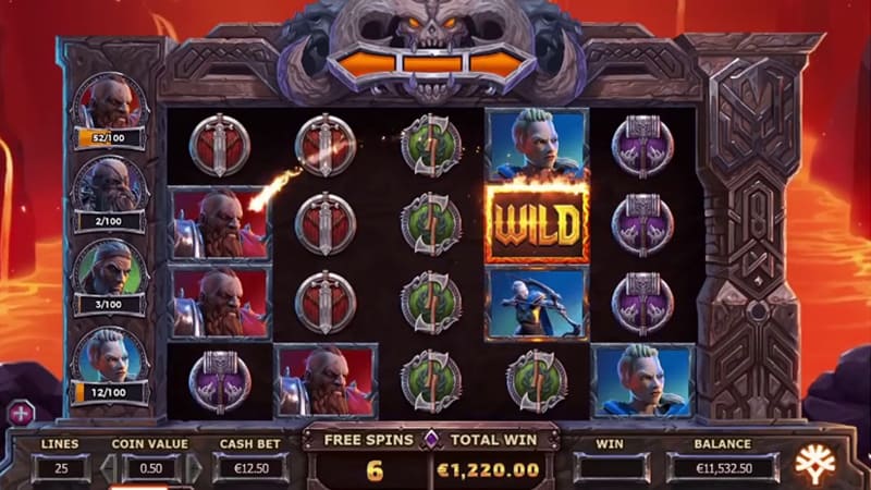 Vikings Go To Hell slot mega reel