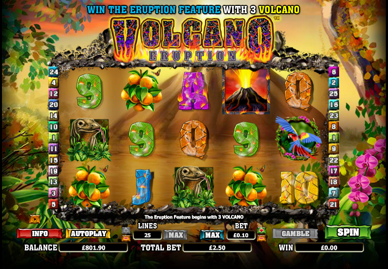 Volcano Eruption slot