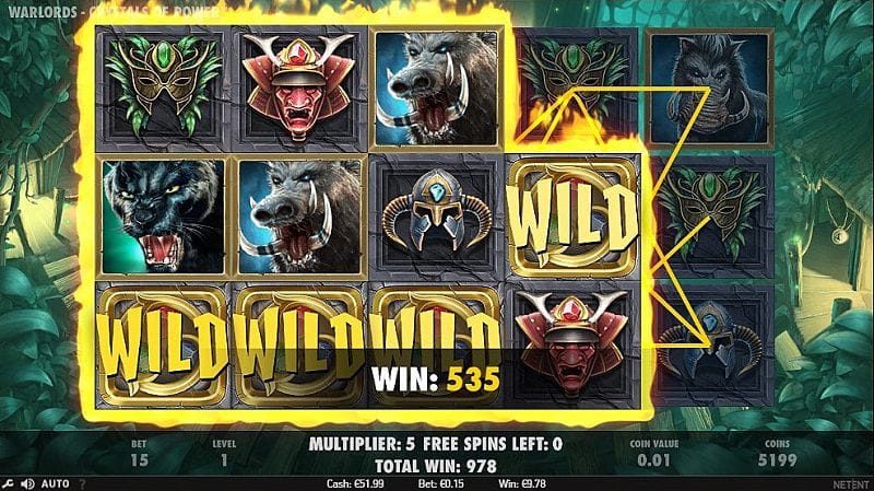 Warlords – Crystals of Power slot