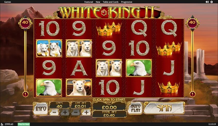 White King 2 Slot Gameplay