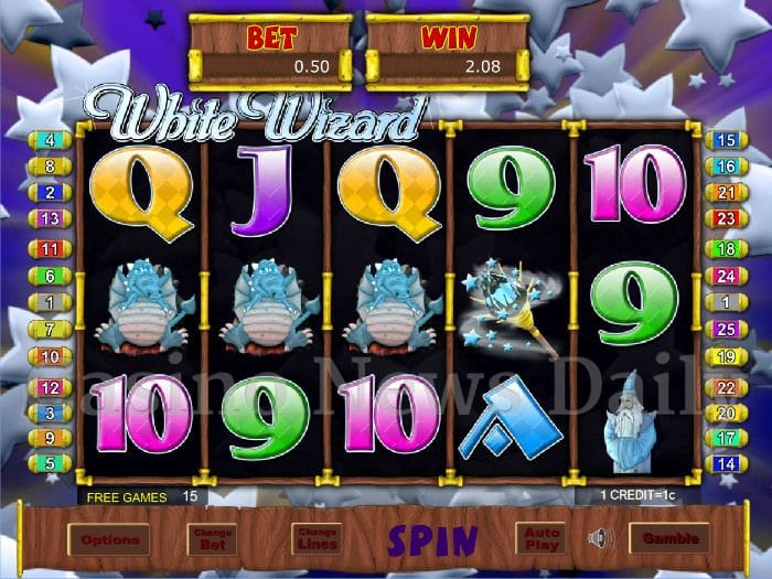 White Wizard slot