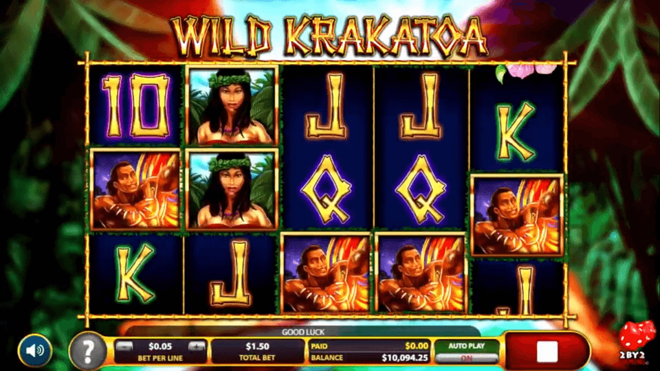 Wild Krakatoa Online Slots