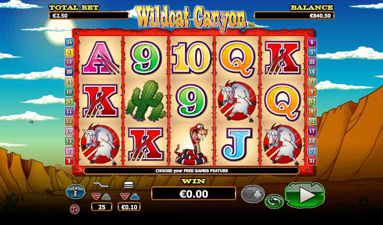 Wildcat Canyon Slots