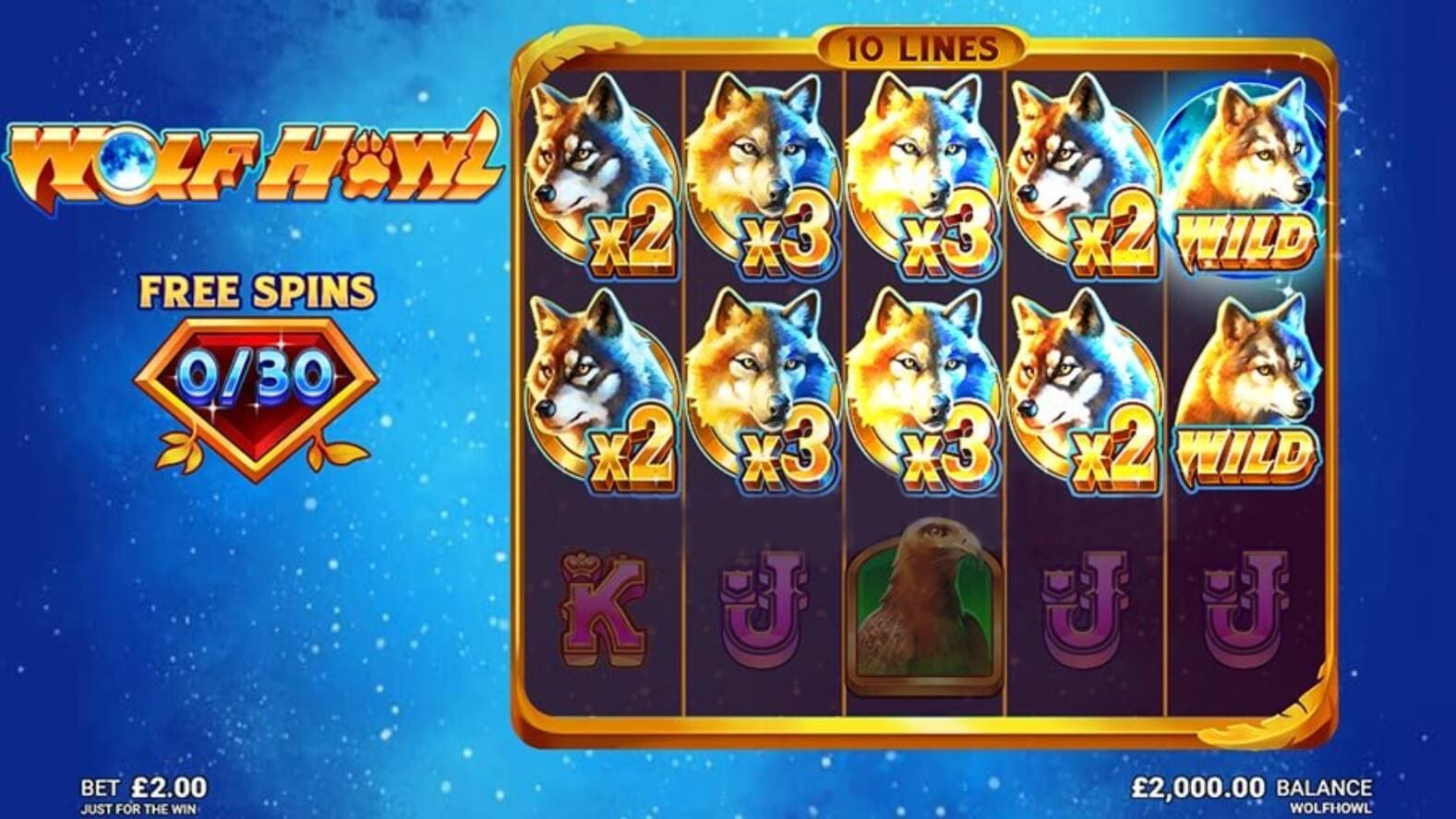 Wolf Howl Free Spins Slots