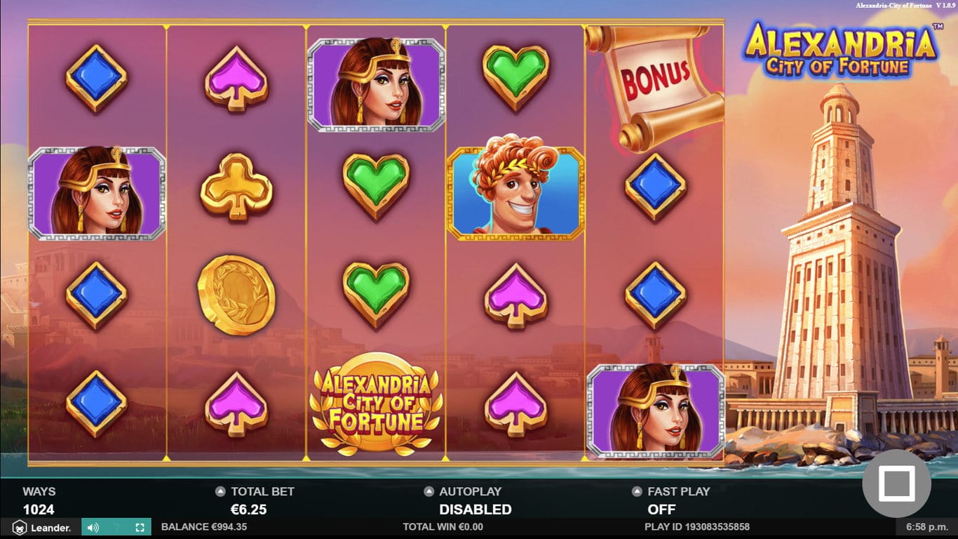 Alexandria City of Fortune Slots Online