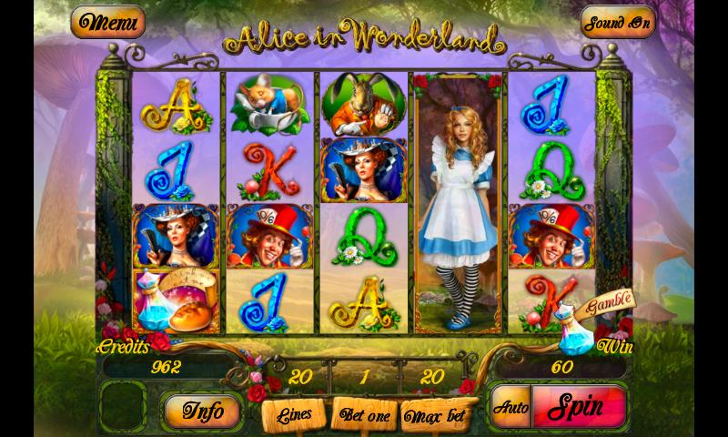 alice in wonderslots online casino