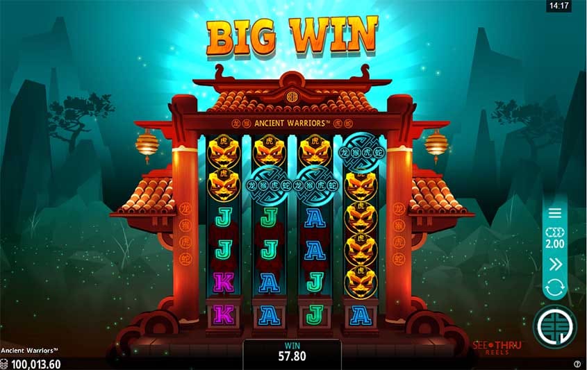 Ancient Warriors Slot Big Win