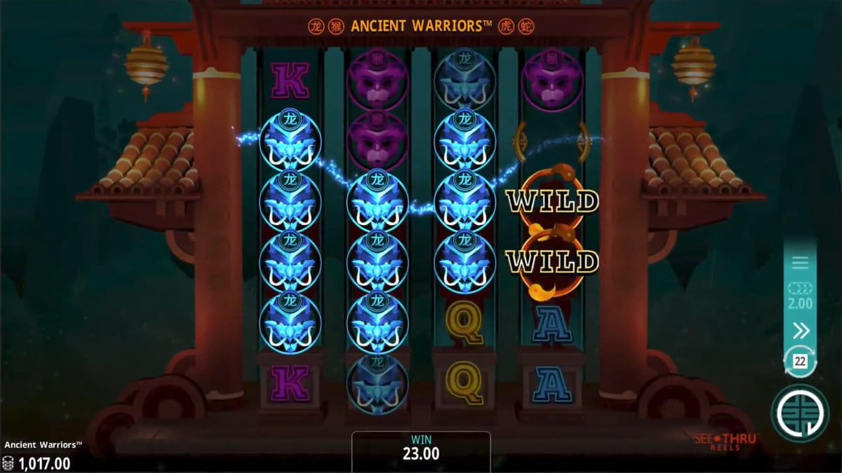 Ancient Warriors Slots UK