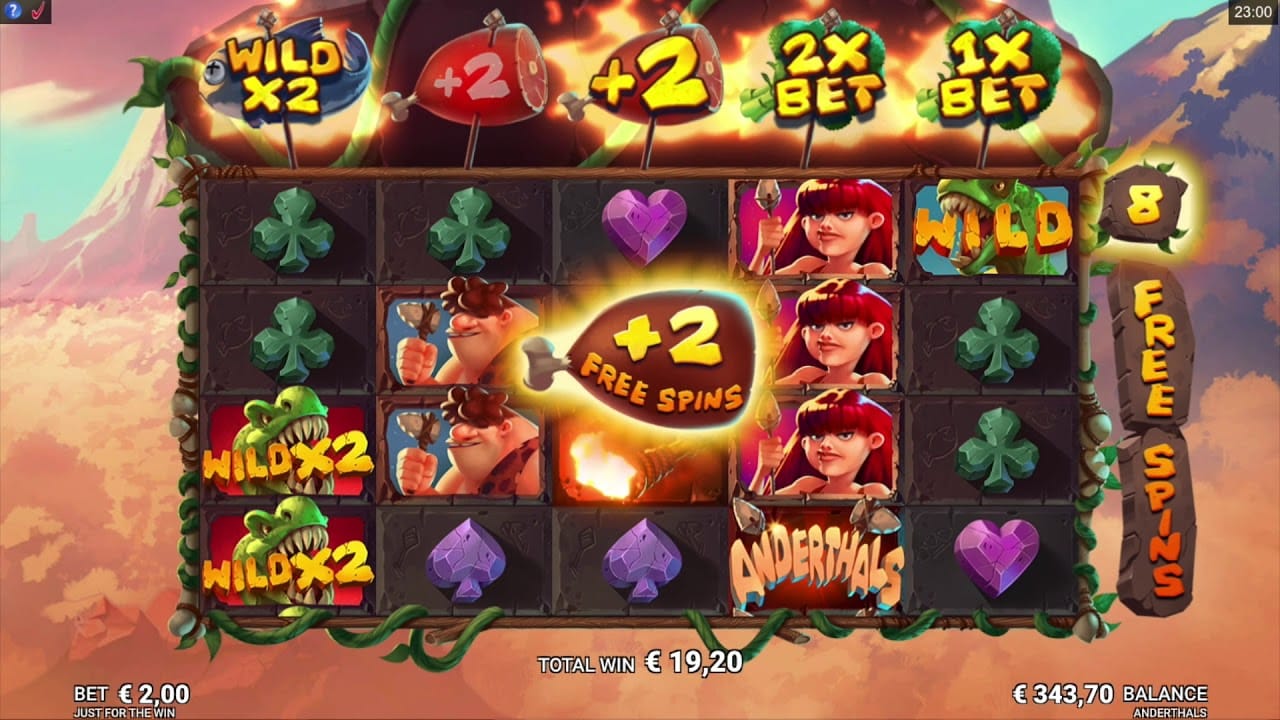 Anderthals Slots Game