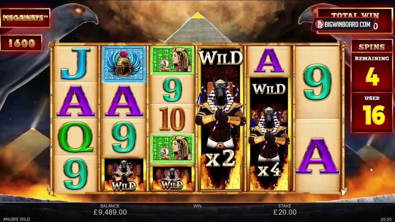 Anubis Wild MegaWays Slot Game