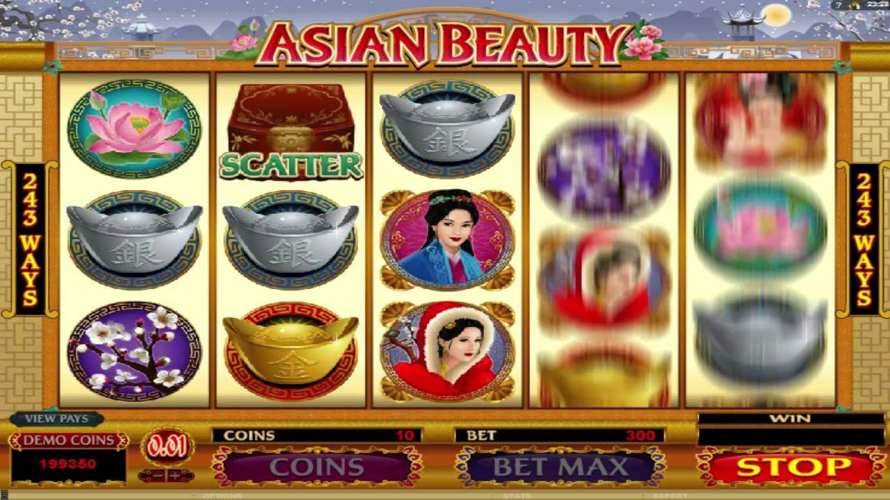 Asian Beauty slot gameplay