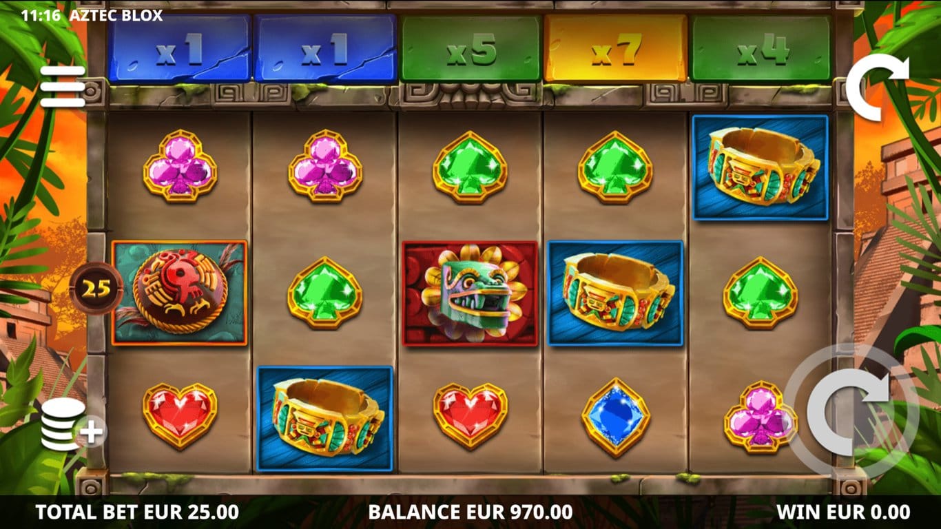 Aztec Blox Slots Game