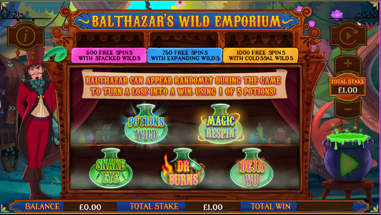 Balthazars Wild Emporium Gameplay