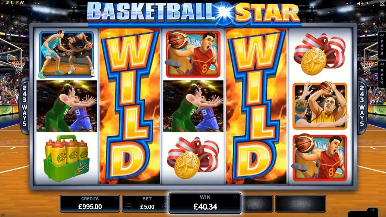 Screenshot from Basketball Star slot