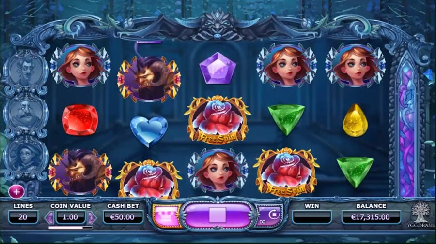 Beauty & The Beast Slots UK