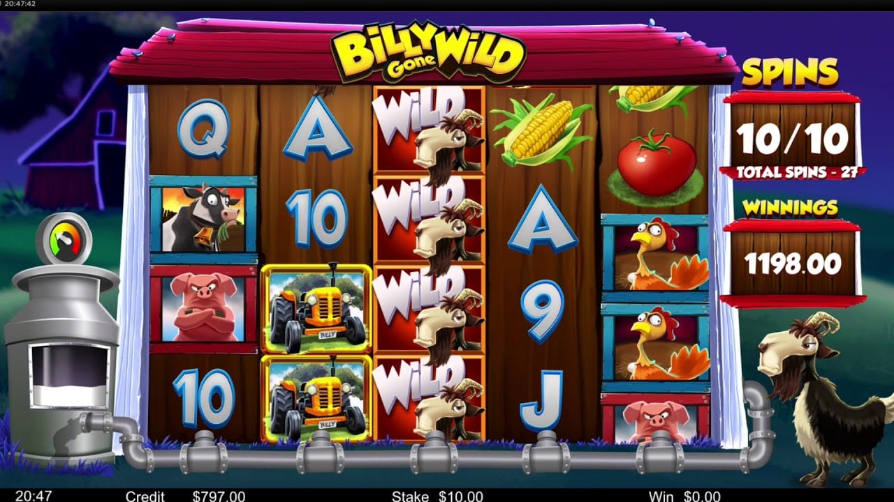 Billy Gone Wild Slot Online