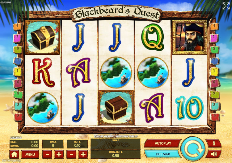 Blackbeards Quest Gameplay