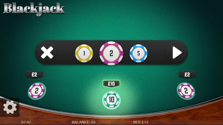 Blackjack Gameplay