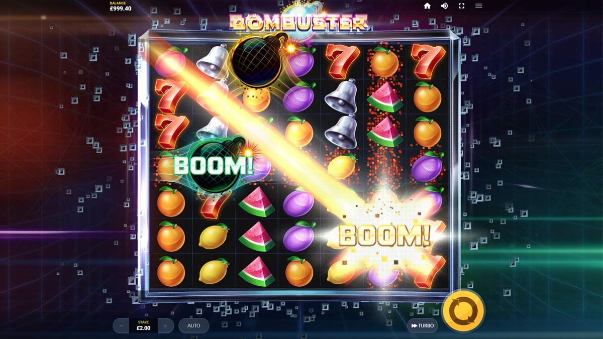 Bombuster Slot Game Play