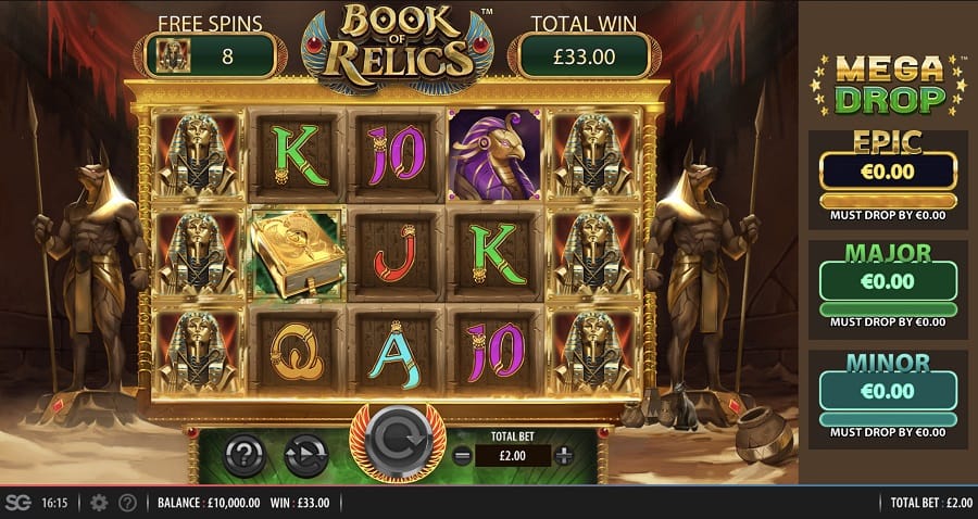 Book of Relics Slots Game