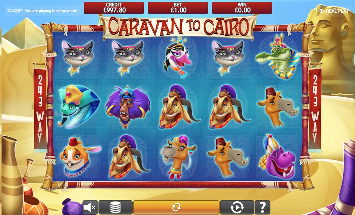 Caravan to Cairo Jackpot slot