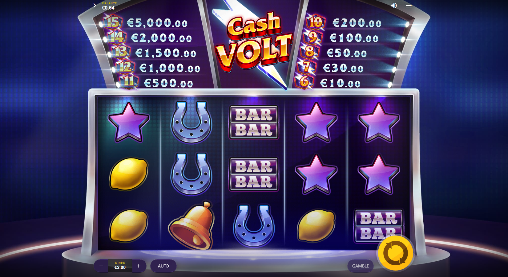 Cash Volt Slots Online