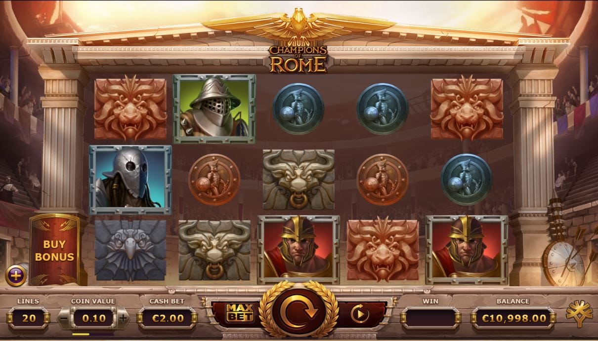 Champions of Rome Slots