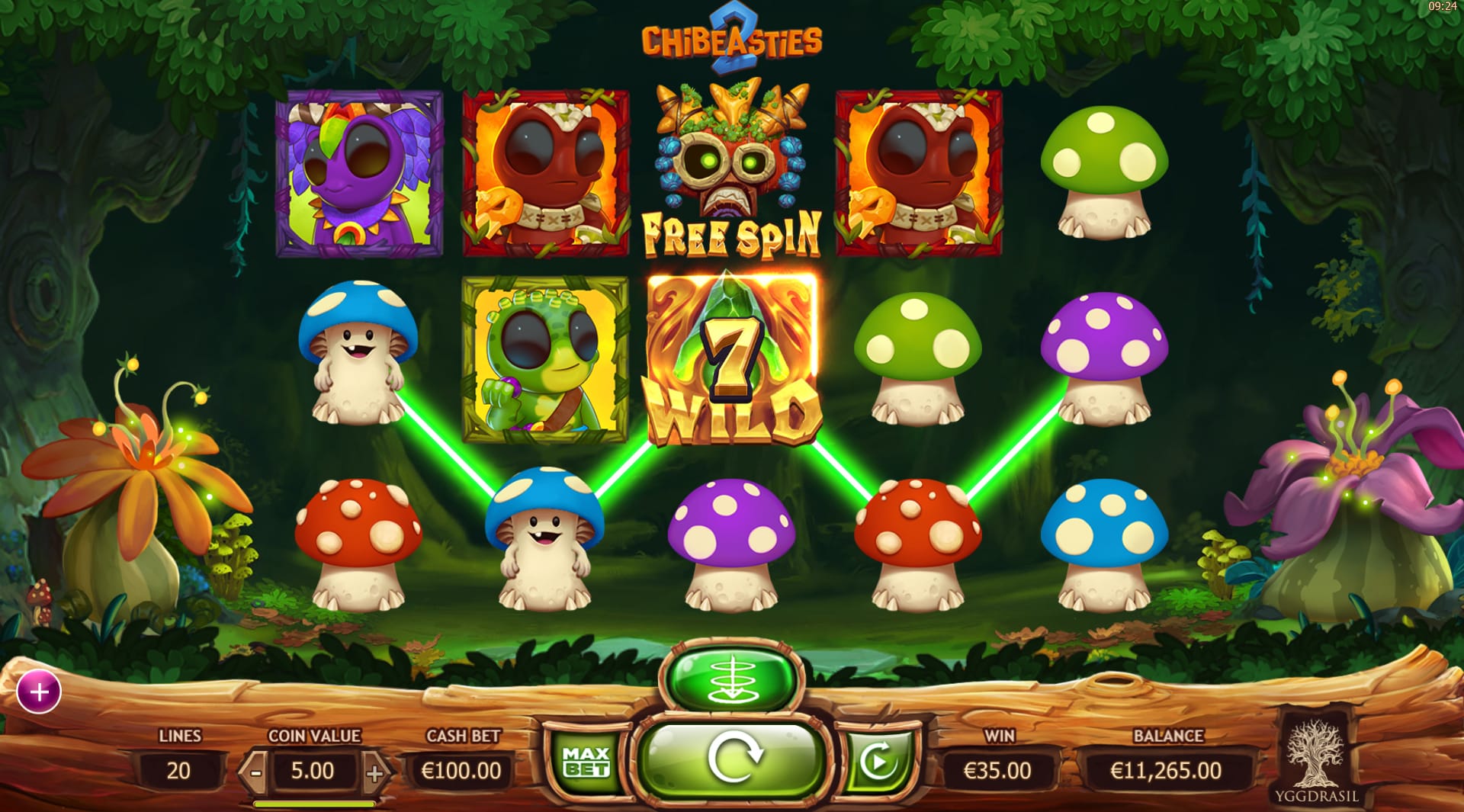 Chibeasties 2 Slots UK