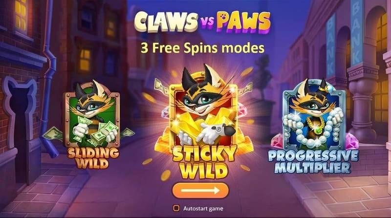 Claws vs Paws Slot Wild