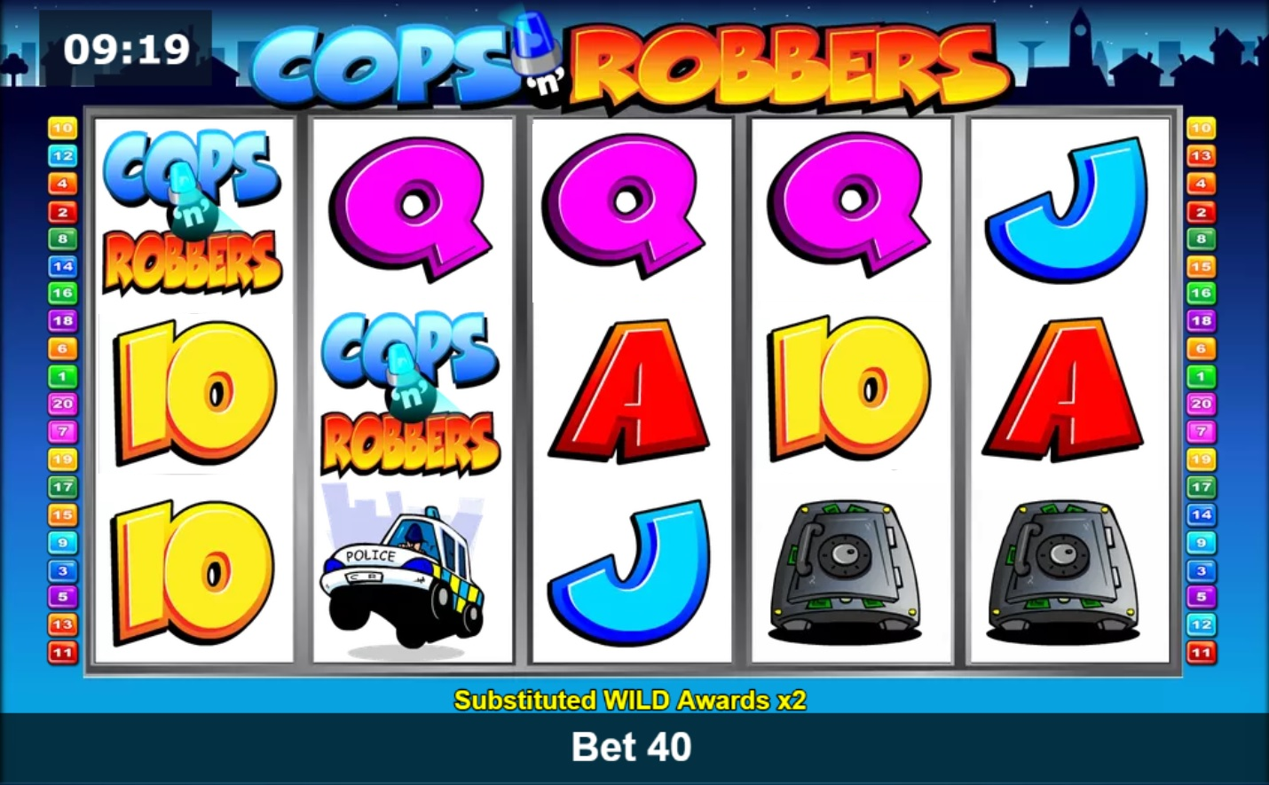 Cops and Robbers slots Online