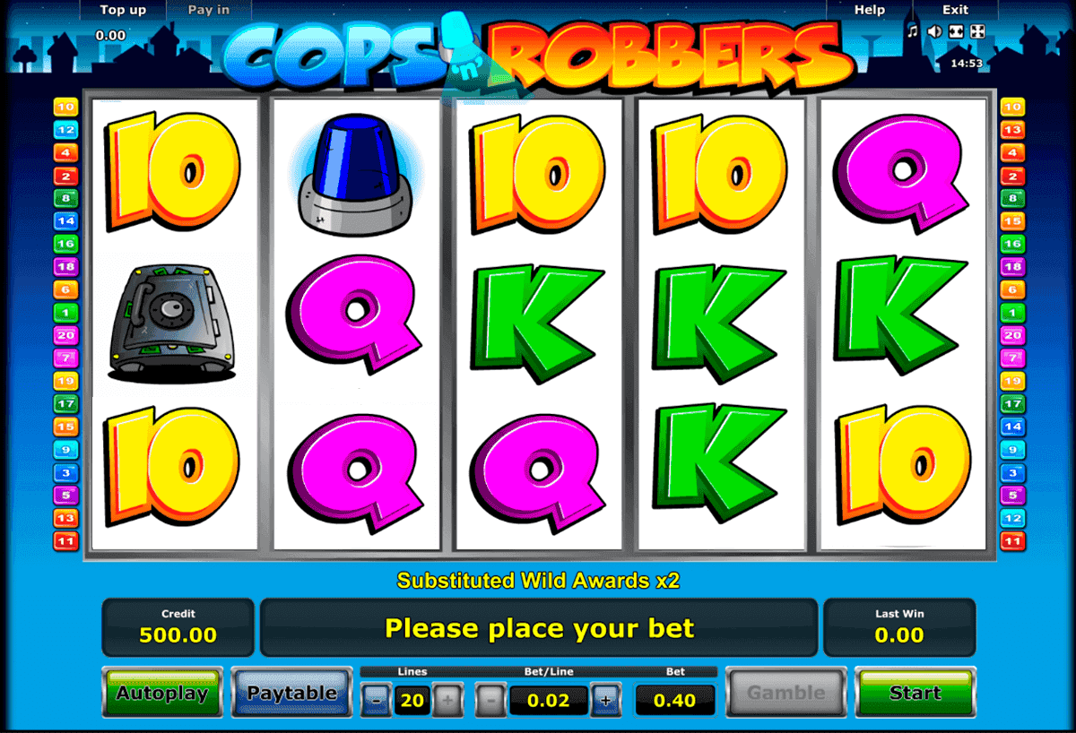 Cops and Robbers slots Game
