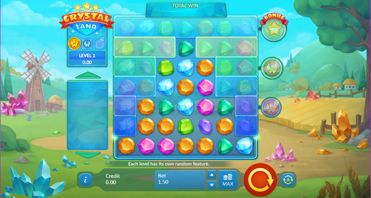 Crystal Land Gameplay