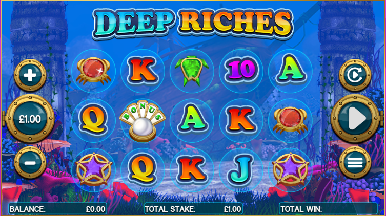 Deep Riches Gameplay