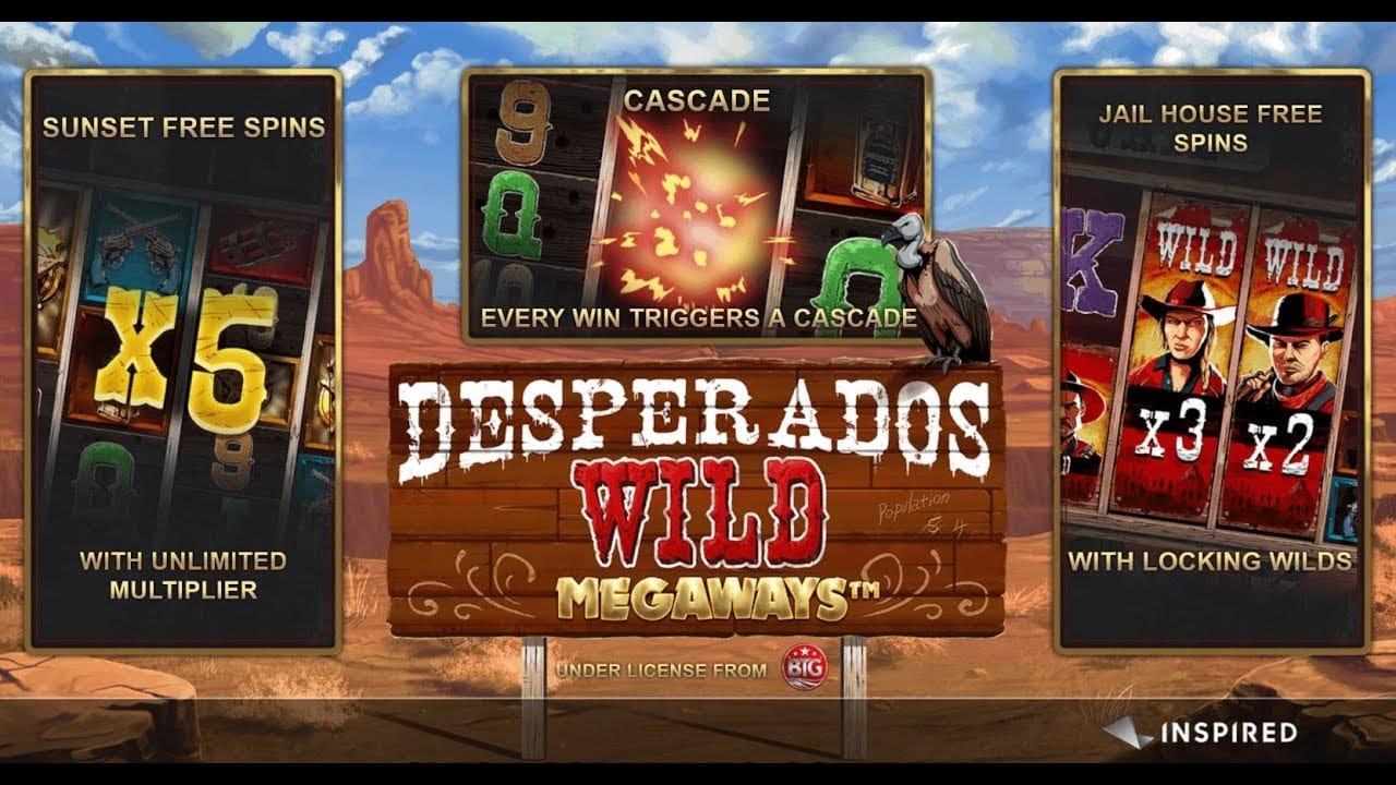 Desperados Wild MegaWays Bonus Features