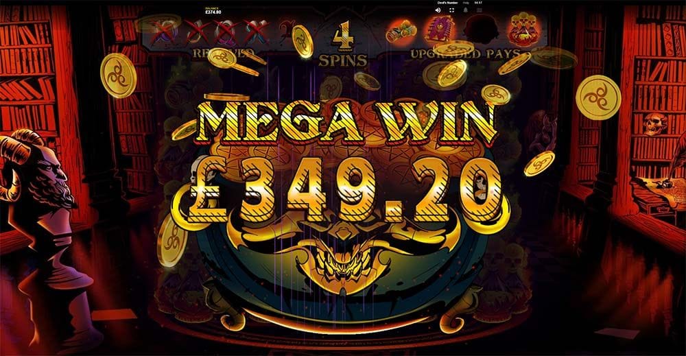 Devil's Number Slot Big Win