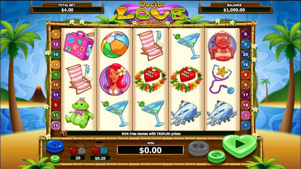 dr love on vacation online slot