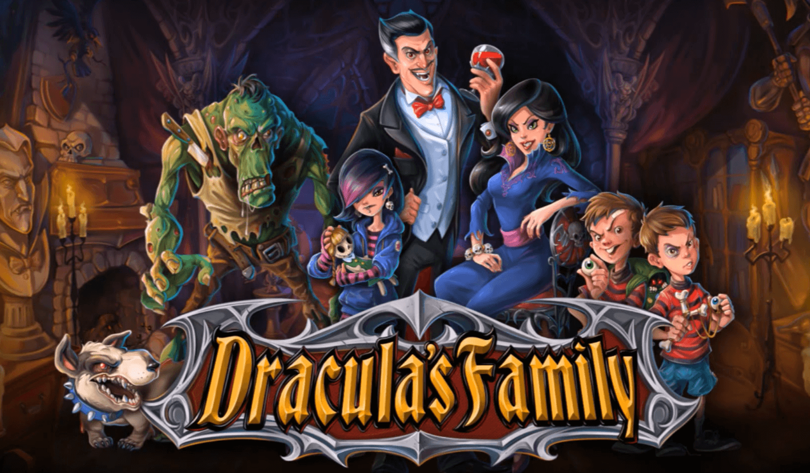 Dracula's Family Slots Mega Reel