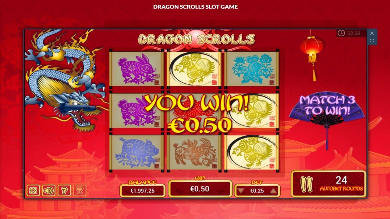dragon scroll gameplay