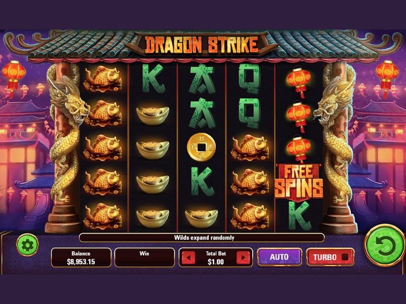 Dragon Strike Slot Gameplay