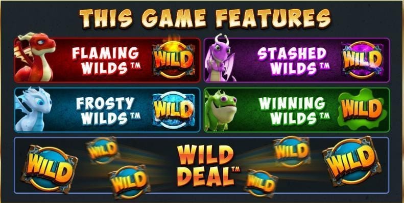 Dragonz Slot Bonus Features