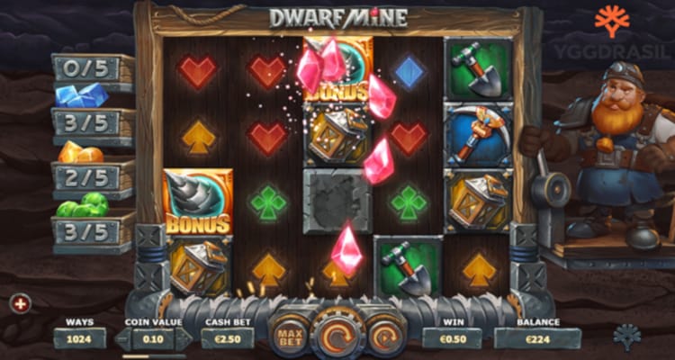 Dwarf Mine Slots UK