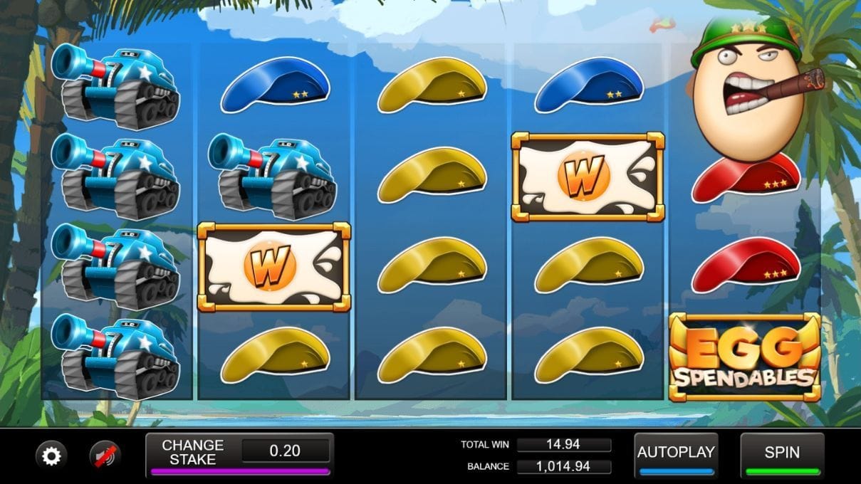 Eggspendables Slot Online