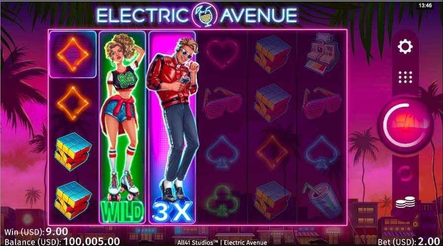 Electric Avenue Free Slots