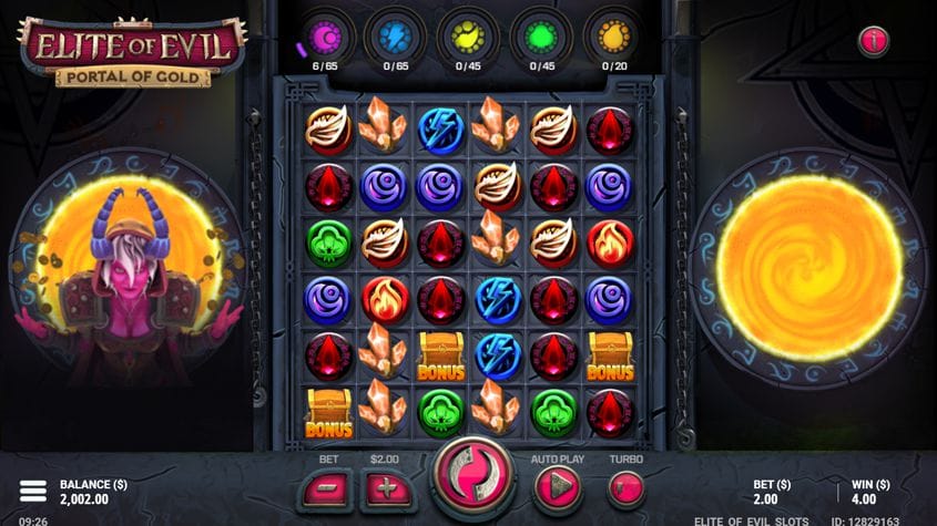 Elite of Evil Portal of Gold Slot Game