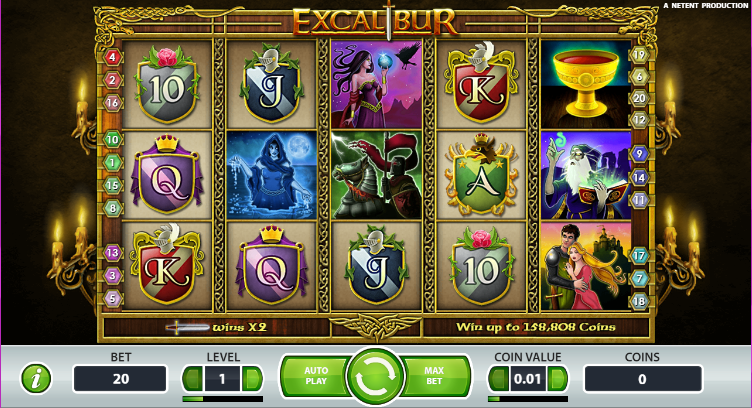 Play Excalibur Free Slots – Play Now | Mega Reel