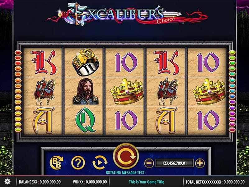 Excalibur's Choice Slots UK